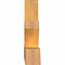 Ekena Millwork Saratoga Rough Sawn Timber Gable Bracket, Western Red Cedar, 108"W x 27"H x 6"D x 6"F, 6/12 Pitch GBW108X27X0606SAR00RWR - alternate 2